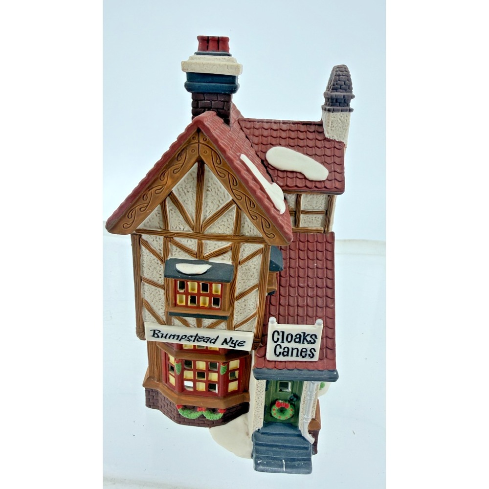 Dept . 56 Dickens' Village Bumpstead Nye Cloaks & Canes
